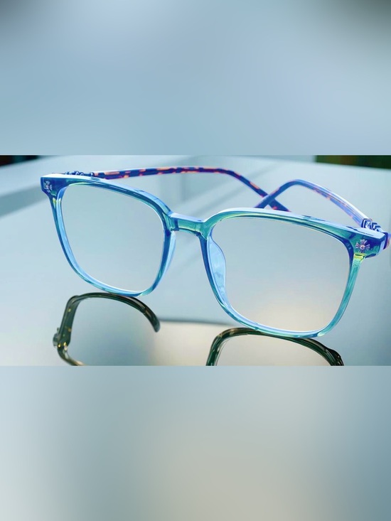 Amazon Accessories - Green and Tortoise Blue Blocker Glasses